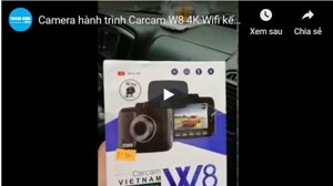 Camera hành trình W8 Carcam 4K Wifi GPS