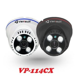 Camera HD-CVI Dome Vantech VP-114CX - 2MP