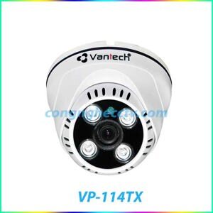 Camera HD-CVI Dome Vantech VP-114TX - 2MP