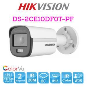 Camera HD-TVI 2.0 Megapixel HIKVISION DS-2CE10DF0T-PF