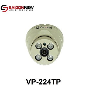 Camera HD-TVI bán cầu hồng ngoại Vantech VP-224TP