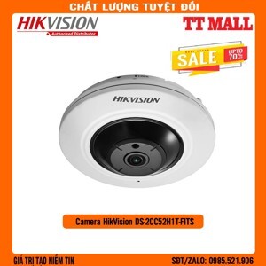 Camera HD-TVI Fisheye HIKVISION DS-2CC52H1T-FITS  5.0 M