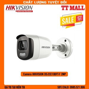 Camera HD-TVI Hikvision DS-2CE10DFT-F - 2MP