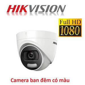 Camera HD-TVI Hikvision DS-2CE72DFT-F - 2MP