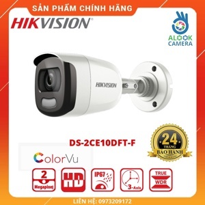 Camera HD-TVI Hikvision DS-2CE10DFT-F - 2MP