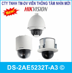 Camera HD-TVI Speed Dome Hikvision DS-2AE5232T-A3 - 2MP