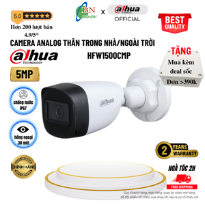 Camera HDCVI Dahua DH-HAC-HFW1500CMP