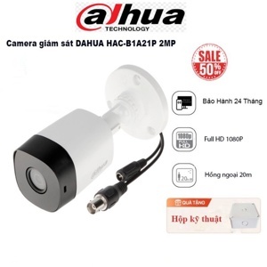 Camera HDCVI Dahua HAC-B1A21P - 2MP