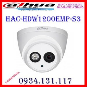 Camera HDCVI Dahua HAC-HDW1200EMP-S3