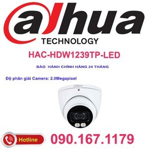 Camera HDCVI Dahua HAC-HDW1239TP-LED - 2MP