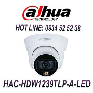 Camera HDCVI Dahua HAC-HDW1239TLP-A-LED - 2MP