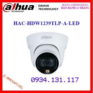 Camera HDCVI Dahua HAC-HDW1239TLP-A-LED - 2MP