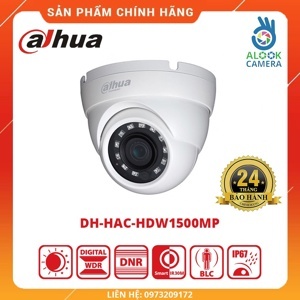 Camera HDCVI Dahua HAC-HDW1500MP - 5MP