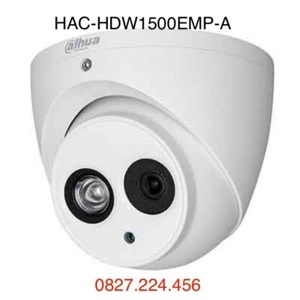 Camera HDCVI Dahua HAC-HDW1500EMP-A - 5MP