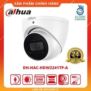 Camera HDCVI Dahua HAC-HDW2241TP-A - 2MP