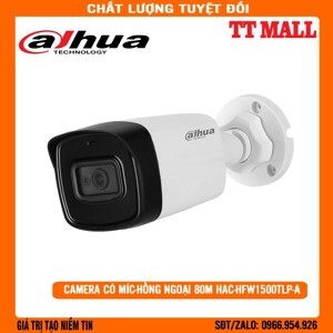 Camera HDCVI Dahua HAC-HFW1500TLP-A - 5MP