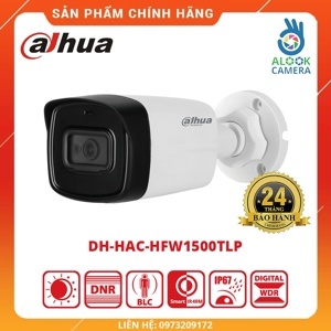 Camera HDCVI Dahua HAC-HFW1500TLP - 5MP