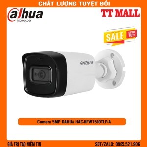 Camera HDCVI Dahua HAC-HFW1500TLP-A - 5MP