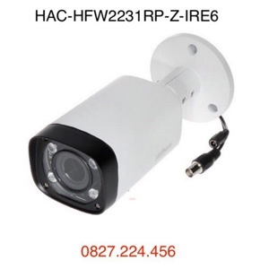 Camera HDCVI hồng ngoại 2.1 Megapixel Dahua HAC-HFW2231RP-Z-IRE6