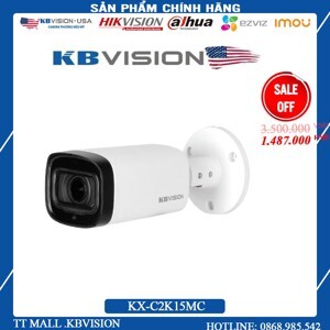 Camera HDCVI hồng ngoại  Kbvision KX-C2K15MC - 4MP