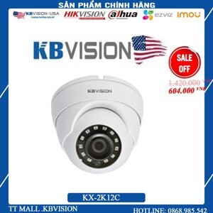 Camera HDCVI Kbvision KX-2K12C