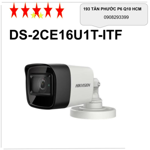 Camera HDTVI 4K Hikvision DS-2CE16U1T-ITF - 8MP