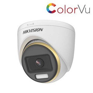 Camera HDTVI ColorVu Hikvision DS-2CE70DF3T-PFS - 2MP