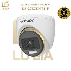 Camera HDTVI ColorVu Hikvision DS-2CE72DF3T-F - 2MP