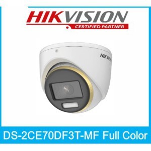 Camera HDTVI ColorVu Hikvision DS-2CE70DF3T-MF - 2MP