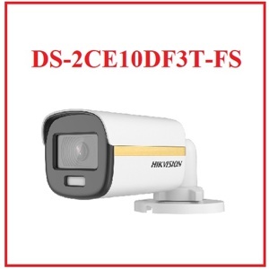 Camera HDTVI ColorVu Hikvision DS-2CE10DF3T-FS - 2MP