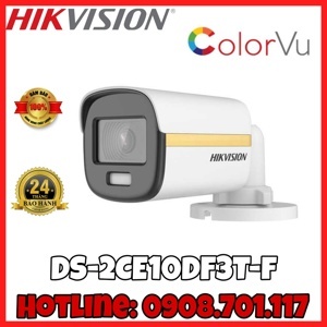 Camera HDTVI ColorVu Hikvision DS-2CE10DF3T-F - 2MP