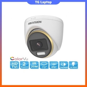 Camera HDTVI ColorVu Hikvision DS-2CE70DF3T-PF - 2MP