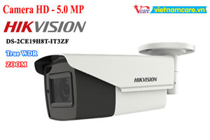 Camera HDTVI Hikvision DS-2CE19H8T-IT3ZF - 5MP