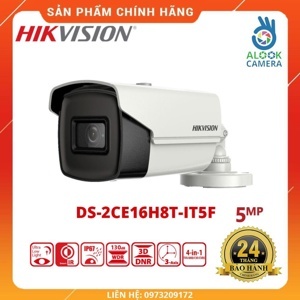 Camera HDTVI Hikvision DS-2CE16H8T-IT5F - 5MP