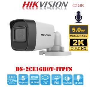 Camera HDTVI Hikvision DS-2CE16H0T-ITPFS - 5MP