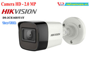 Camera HDTVI Hikvision DS-2CE16D3T-IT - 2MP