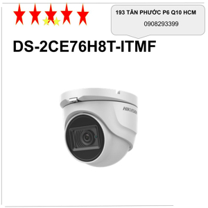 Camera HDTVI Hikvision DS-2CE76H8T-ITMF - 5MP