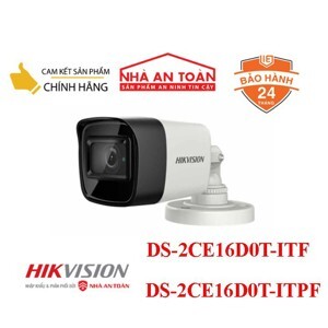 Camera HDTVI hồng ngoại Hikvision DS-2CE16D0T-ITF - 2MP