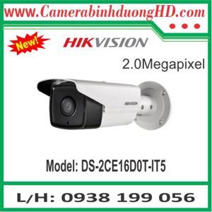 Camera HDTVI thân hồng ngoại Hikvision DS-2CE16D0T-IT5 - 2.0MP