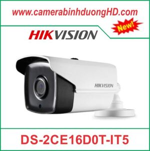 Camera HDTVI thân hồng ngoại Hikvision DS-2CE16D0T-IT5 - 2.0MP