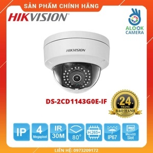 Camera Hikvision IP DS-2CD1143G0E-IF, 4MP