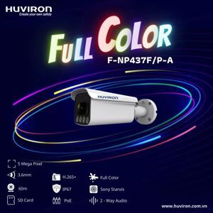 Camera hỗ trợ MIC Full Color Huviron F-NP437F/P-A