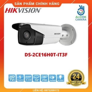 Camera hồng ngoại ngoài trời Hikvision DS-2CE16H0T-IT3F