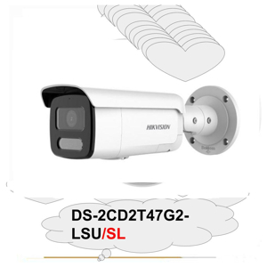 Camera IP 4MP Hikvision DS-2CD2T47G2-LSU/SL (C)