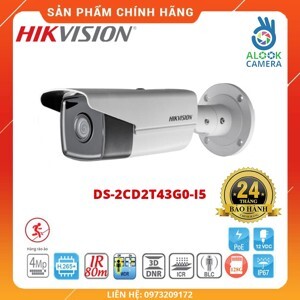 Camera IP 4MP Hikvision DS-2CD2T43G0-I5