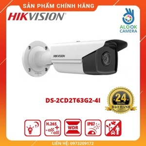 Camera IP Acusense 4.0 hồng ngoại 6.0 Megapixel HIKVISION DS-2CD2T63G2-4I