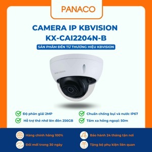 Camera IP AI Kbvision KX-CAi2204N-B