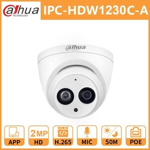 Camera IP Dahua DH-IPC-HDW1230C-A - 2MP