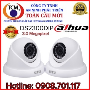 Camera ip Dahua ds2300dip 3.0mp dome hồng ngoại 30m