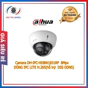 Camera IP Dahua IPC-HDBW1831RP - 8MP